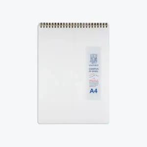 Q 밀크PP 스프링 노트 (A4 상철 수학 80매 옥스포드)