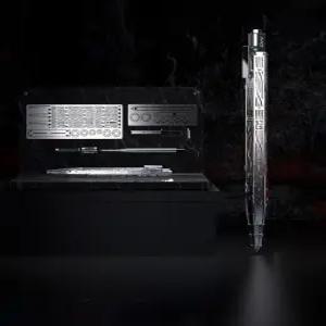 DIY 조립식 메탈 볼펜 키트 메카닉 감성 펜 데스크 토이 선물용 비행기 카드형