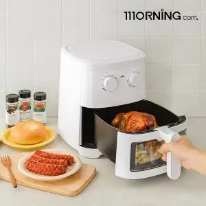 4L 에어프라이어 3D 공기순환 열풍 분리형 거름망 에어프라이기 튀김기 에어그릴 식품 조리기구