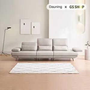 [상품권2만증정][다우닝] 플라나 4인 리프트업 전체 천연가죽 소파