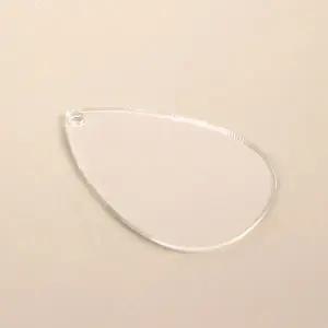 SFW DIY 투명 아크릴판 키링 물방울 WFHPCL1