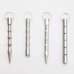 스테인레스 호신용 쿠보탄 열쇠고리 (WFK6DS7)