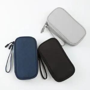 [하프클럽/]여행용파우치 미니 정리수납 2단파우치 방수 케이블파우치