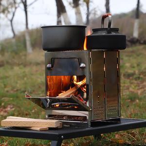 캠핑용 화목난로 미니 미니화목난로 캠핑화목난로 가정용 캠프 화력발전기 바베큐 파이어