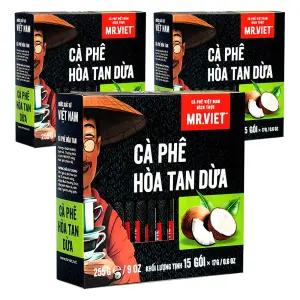 미스터비엣 인스턴트 코코넛 커피믹스 티타임 외식 빵 샌드위치 파인다이닝 모임