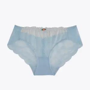 [롯데백화점]예스 라이트 블루 플라워 레이스팬티 YSWPB202