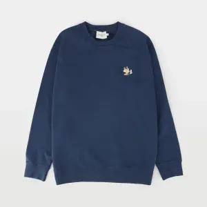 메종키츠네 드레스드 폭스 패치 남녀공용 스웨트셔츠 JM00317KM0001 P468