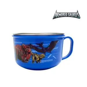 아머드 사우루스 논슬립 스텐면기어린이식기 어린이그릇 캐릭터그릇 어린