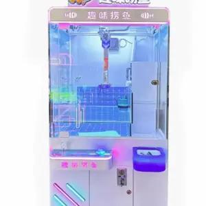 인형뽑기기계 오락실 캡슐 뽑기 전력체크 조카 기본형 기계 화이트 미니 돼