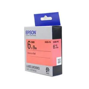 [골드스마일]엡손 테이프카트리지 SC6R(6mm Red Black)