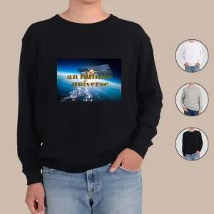 [하프클럽/알티피아]맨투맨 전색상 우주 인공위성 행성 지구 b 프린트셔츠