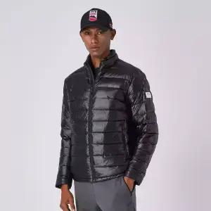 정품 스파이더 남성 구스 튜브 경량 다운 패딩 SPJWCNDJ307MBLK 913513