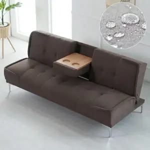 [에보니아]시네마 컵홀더 접이식 소파베드 패브릭 3인용 쇼파 7Colors [무료배송]..[30306590]