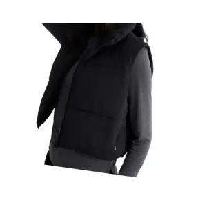 8 seconds 크롭 패딩 베스트 - 블랙 243870