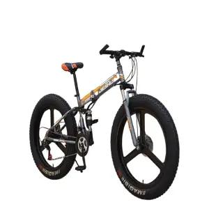 접이식 자전거 26인치 속도 펫바이크 가변 산악 충격흡수 팻