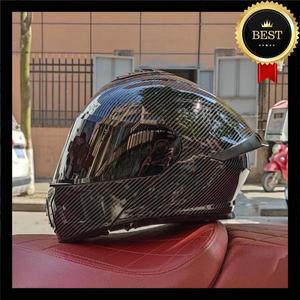 오토바이 풀페이스 헬멧 카스코 모토 레이싱 오프로드 파라 모터바이크 대형 테일 윙