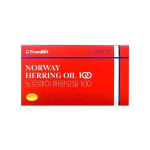 [프롬바이오] 노르웨이 헤링 100 북유럽 오메가11 세토3 30캡슐 1개 -SDL-