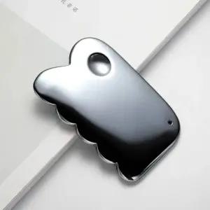 두피괄사 마사지 테라헤르츠 구아샤 옥 얼굴 마사지기 구아슈 스톤 목 바디 스파 뷰티 스크래핑