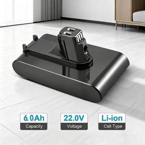 업그레이드된 6000mAh 22.2V DC31 교체 배터리 다이슨 DC30 DC31 DC34 DC35 DC44 DC45 무선 청소기 액세서
