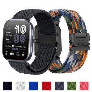 Amazfit Bip 6/5/GTR 4 Pro/4/3/2/GTS mini/4/3/2/active 2용 스트랩 낙하산 땋은 코레아 시계줄 시계 밴드