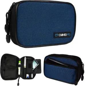 GMS ChillMed 동반 혈당 측정기 케이스 공급 가방 여행 및 인슐린 기타 환자 필수품 운반 - (파란색)