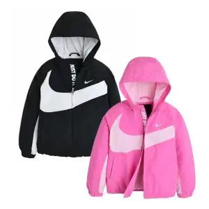 [나이키키즈](김해점)A251JK826P 나이키빅스우시자켓(블랙,핑크)