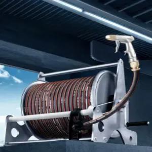 정원 호스릴 가정용 스텐 물호스 고압 워터건 베란다