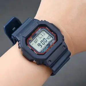 카시오 G-SHOCK DW-5600 GW-M5610 G-5000 GWB-5600용 케이스  스트랩 무광택 수지 고무 밴드 팔찌 베젤 시