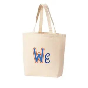 에코백 토트백 알파벳 WE 우리는 단어 WORD 혼자가 아니야 그림 다양한 사이즈