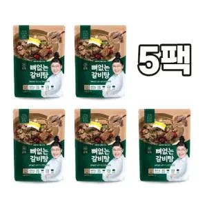 온작 이영자 뼈없는 갈비탕 400g x 5팩 간편한 식사