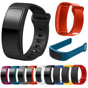 삼성 호환 Gear Fit 2 Pro 교체 밴드 용 손목 samsung 호환 SM-R360 스트랩 금속 버클 소프트 실리콘 시계