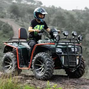 농업용 사륜바이크 ATV 네발오토바이 운반차 농작업 운반기계 쿼드바이크