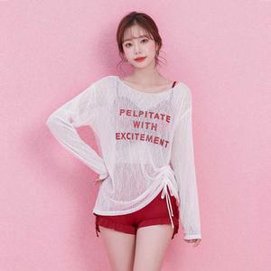 40대 수영복 원 중년 엄마 체형커버 빅사이즈 뱃살커버 보라색 미시 여자