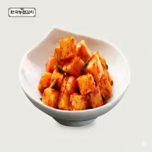 [황씨네옹고집] 한국농협 남한강김치 국내산 깍두기 5kg