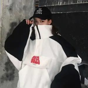 루즈핏아노락 하프 집업 캐주얼 기모 루즈핏 아노락 패션 데일리룩