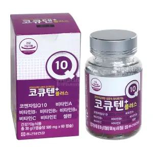 종근당건강 코큐텐 플러스 500mg 60캡슐 1개
