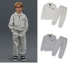 [마크곤잘레스키즈](의정부점)엔젤 카라 맨투맨 셋업 (MG53UP03)