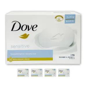 도브 센서티브 뷰티바 비누 90g 4개입 5개