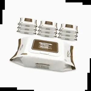 캡형물티슈 베비랑프리미엄물티슈더화이트캡형(120매)1박스(20개)