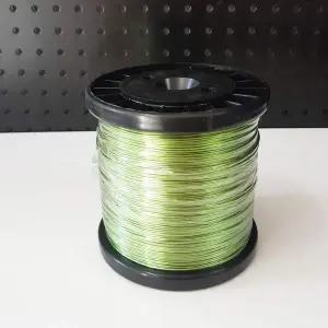 칼라공예철사 두께1.2mm 대용량 길이165M 연두색