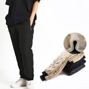 겨울 작업 패딩바지 기모 등산 방한 바지 오토바이 팬츠