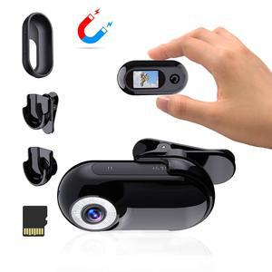 오디오 및 비디오 녹화 다기능 액세서리 바디캠이 장착된 32GB 카드 헬멧 카메라 바디캠 미니 1080P