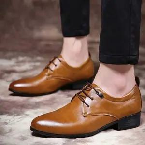 구두 신발 남자정장구두 캐주얼 심플한 빅사이즈 남성캐주얼화 남자 남자편한구두 소가죽구두