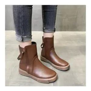 ONM M--071 양사이드 지퍼 여성부츠 겨울부츠 기모안감