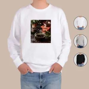 맨투맨 프린팅티셔츠 카페 원두를 찾아서 E Bxr3+1evH