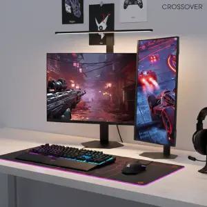 크로스오버 27QM168C QHD IPS USB-C 68cm 피벗 120Hz 게이밍 사무용 컴퓨터 모니터 업그레이드이벤트