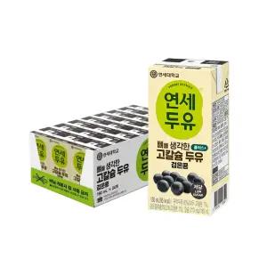 연세 뼈를생각한 검은콩고칼슘두유190ml 24팩