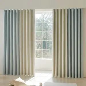 소프트 민자형 암막커튼 중대형세트 360cm(180x230 2장) 6색상 +끈2, 후사고리2, 핀