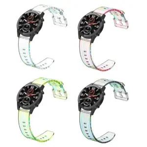 유니블링 갤럭시워치 4 클래식 홀로그램 투명 스트랩 20 22mm