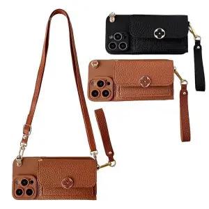 유니블링 갤럭시s24 s23 s22 s21 예쁜 카드 지갑 스트랩 케이스